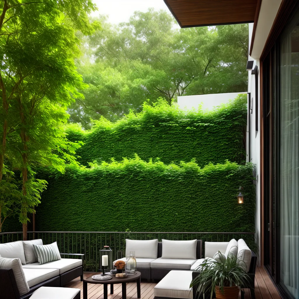 varanda oasis privacidade trellis cortinas