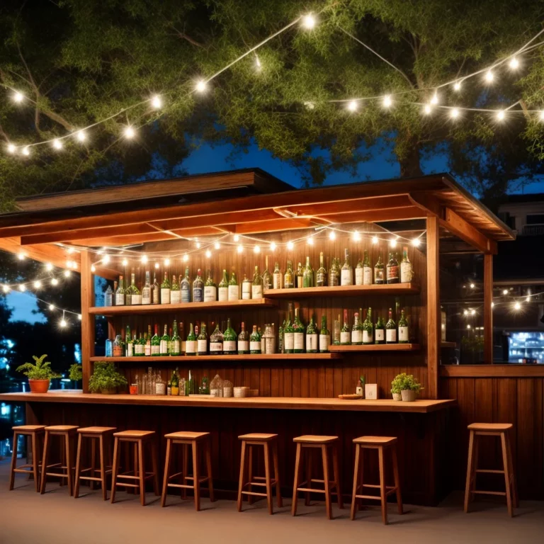 Como incorporar um bar na varanda