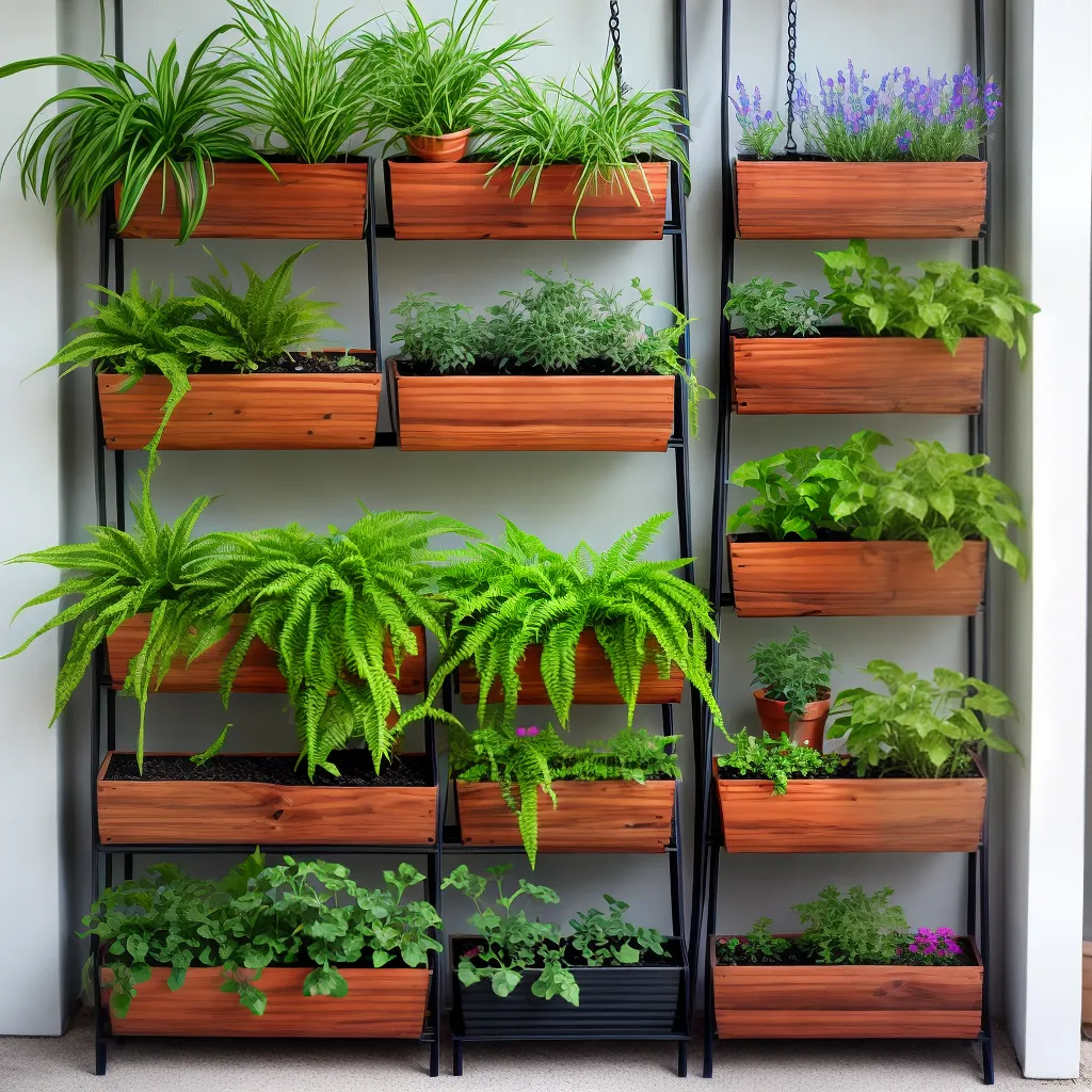 varanda verde plantas recicladas sol
