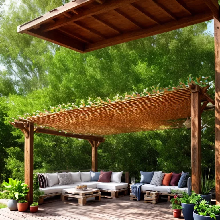 Como utilizar paletes na decoração da varanda