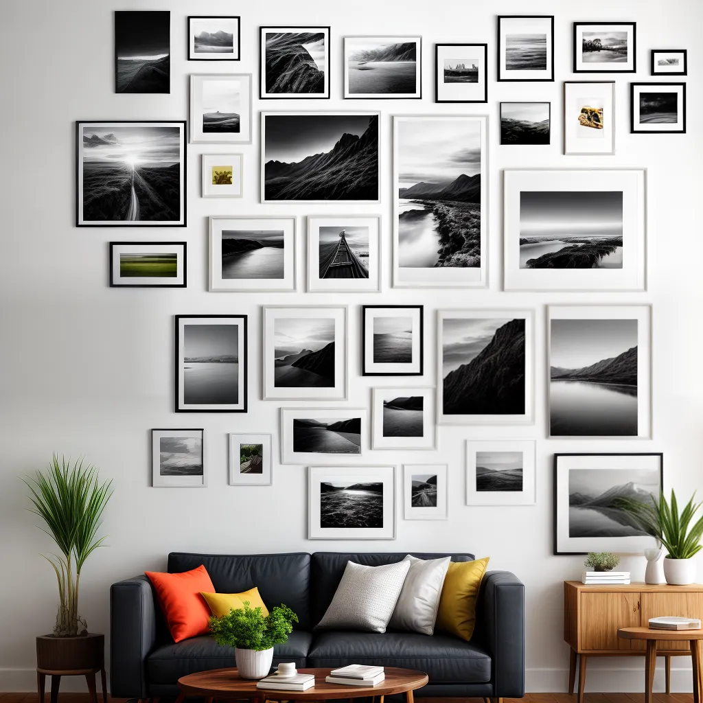 galeria fotos parede quadros ecletica