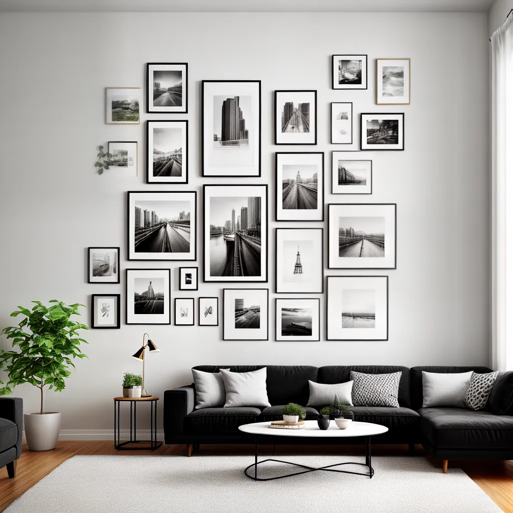 Dicas para decorar a sala de estar com fotos