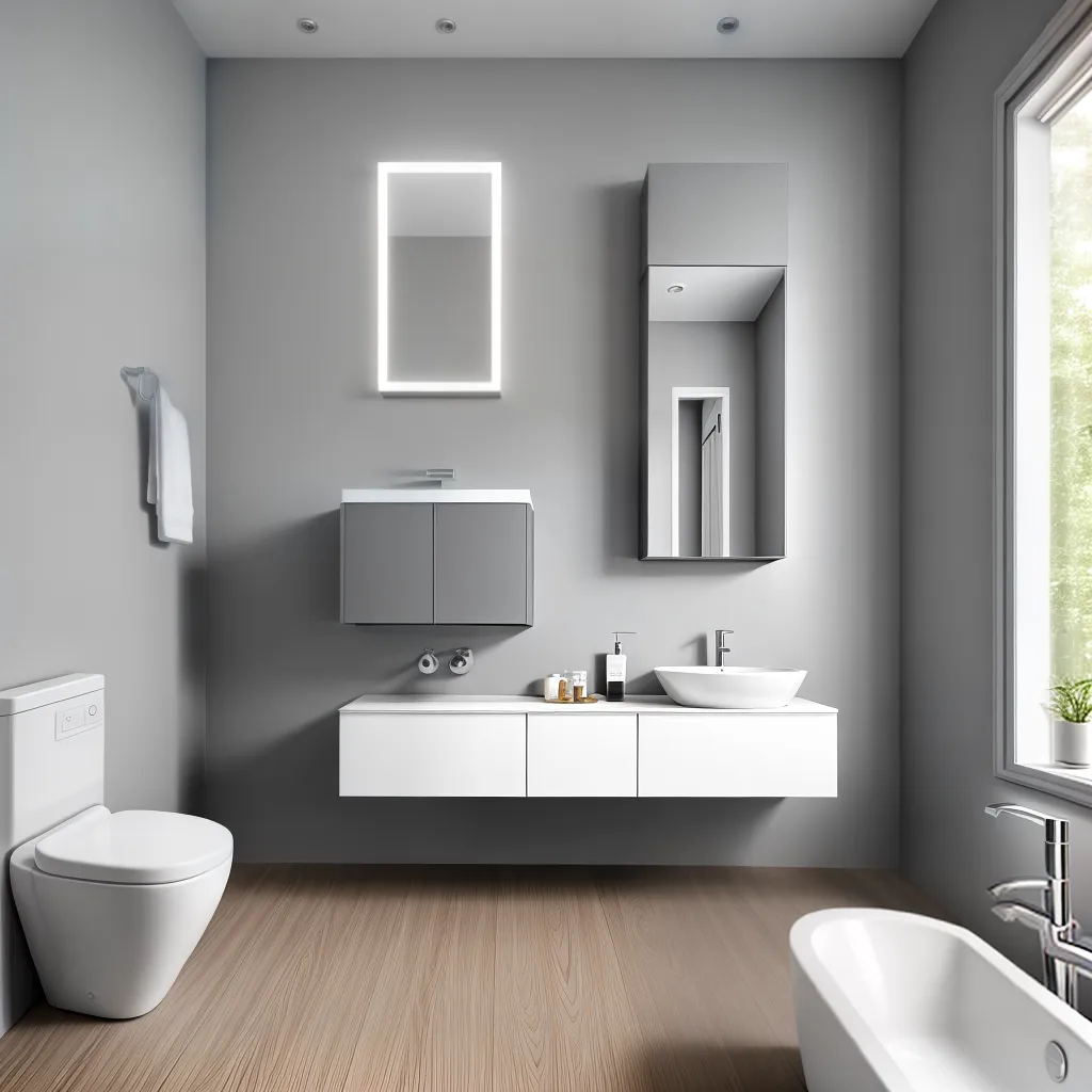 banheiro moderno tiles branco galeria fotos