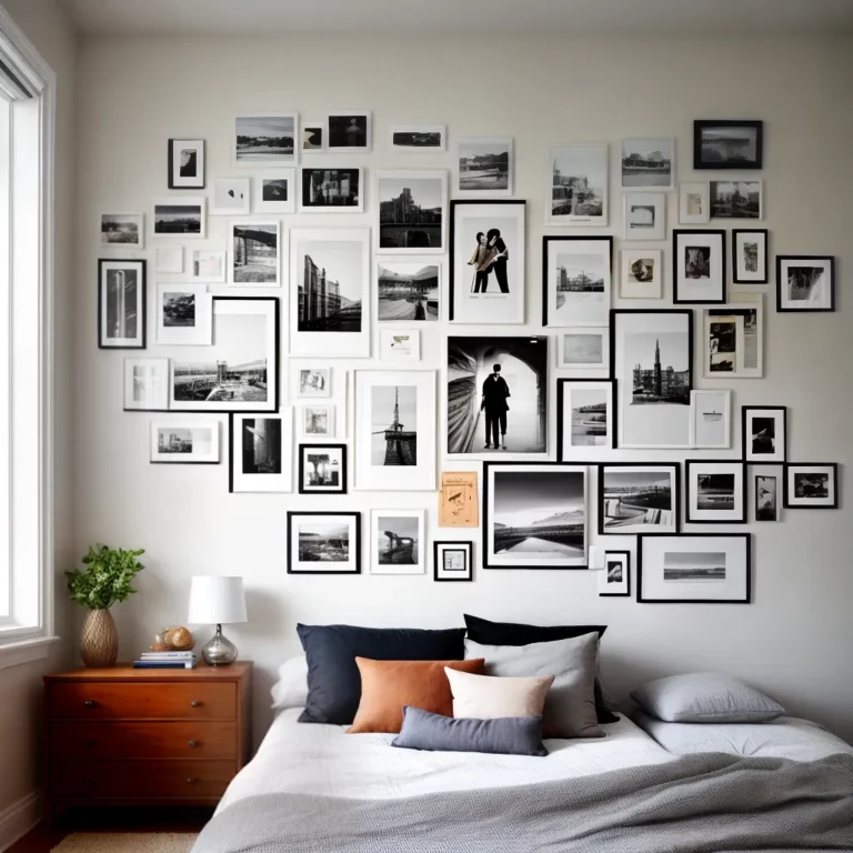Como fazer um mural de fotos para a decoração do quarto adolescente.