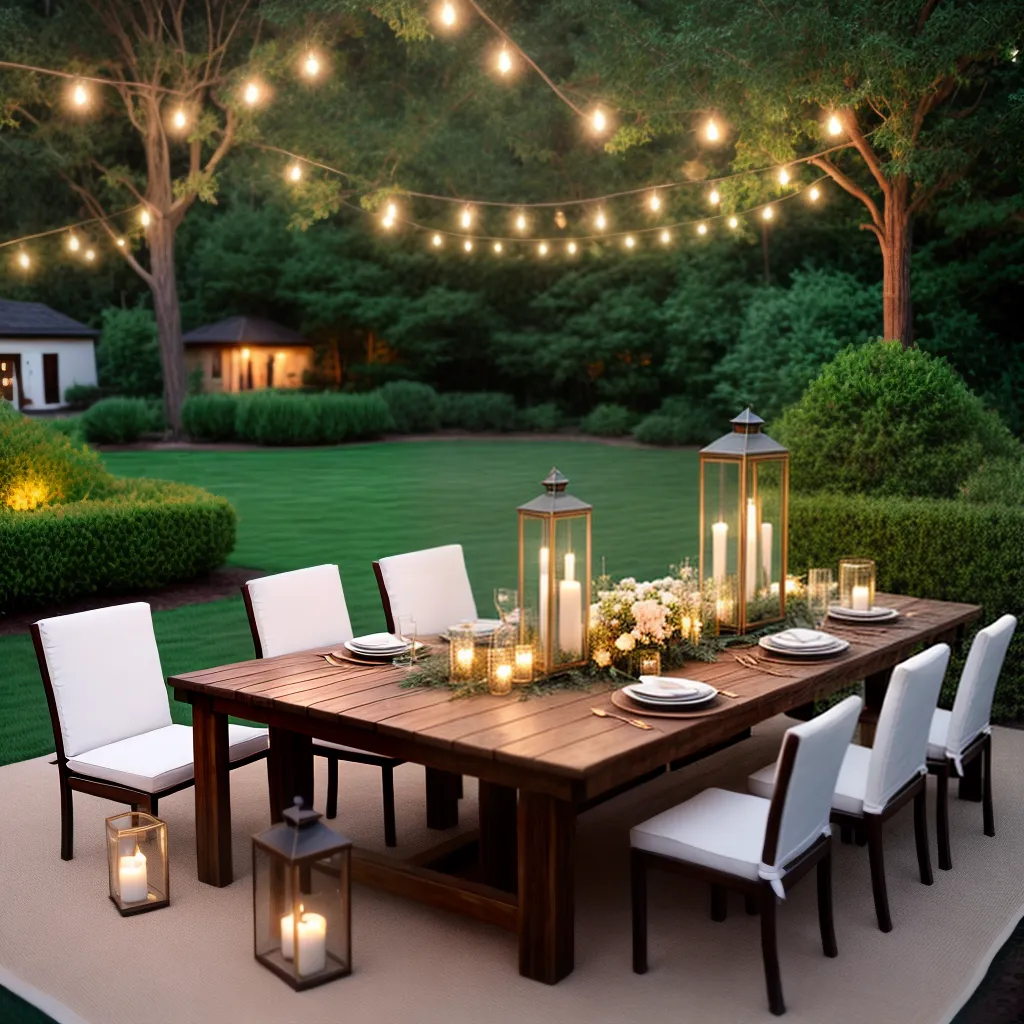 festa jardim candelabros flores