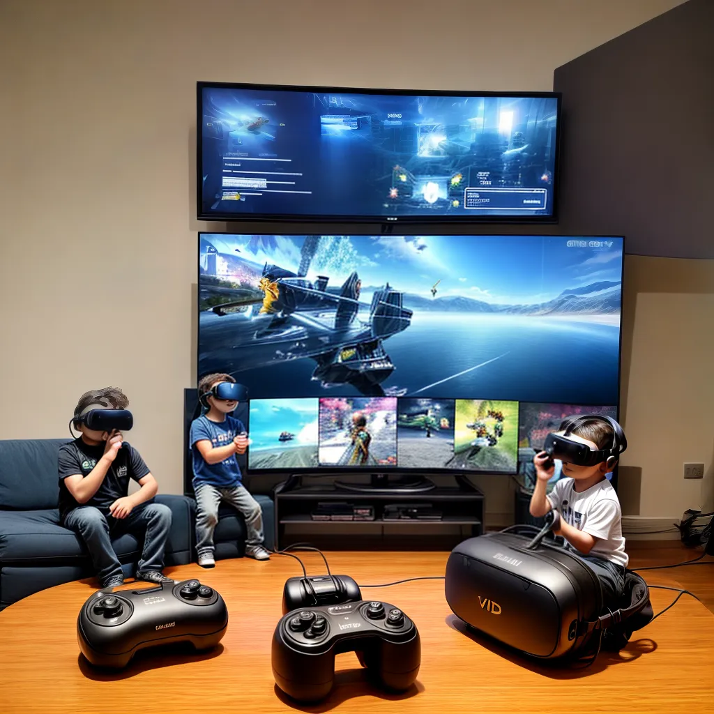 familia realidade virtual sala emocao