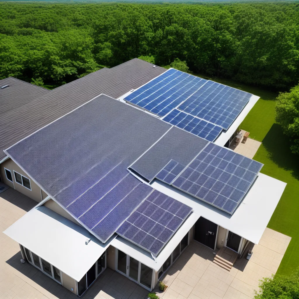 telhado solar energia limpa sustentabilidade