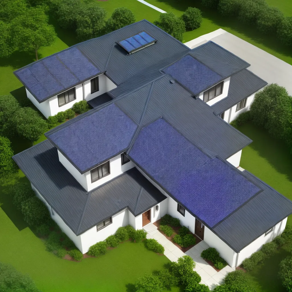 casa inteligente energia solar tecnologia