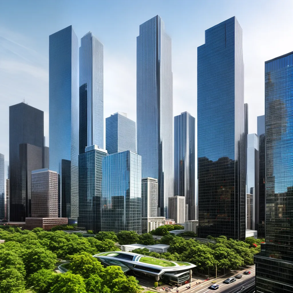 predio residencial futurista tecnologia cidade