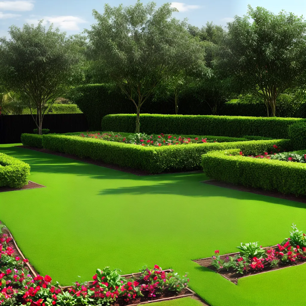 jardim verde irrigacao inteligente