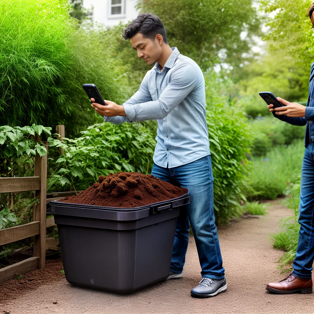 compostagem app guia jardim