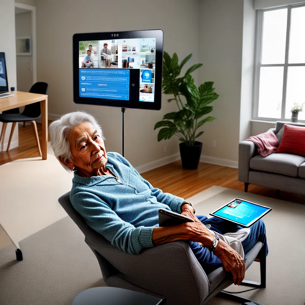 idoso conforto tecnologia familia saude 1