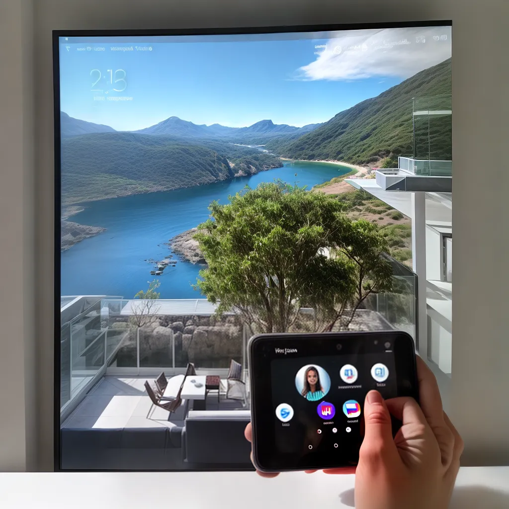 casa moderna dispositivos inteligentes