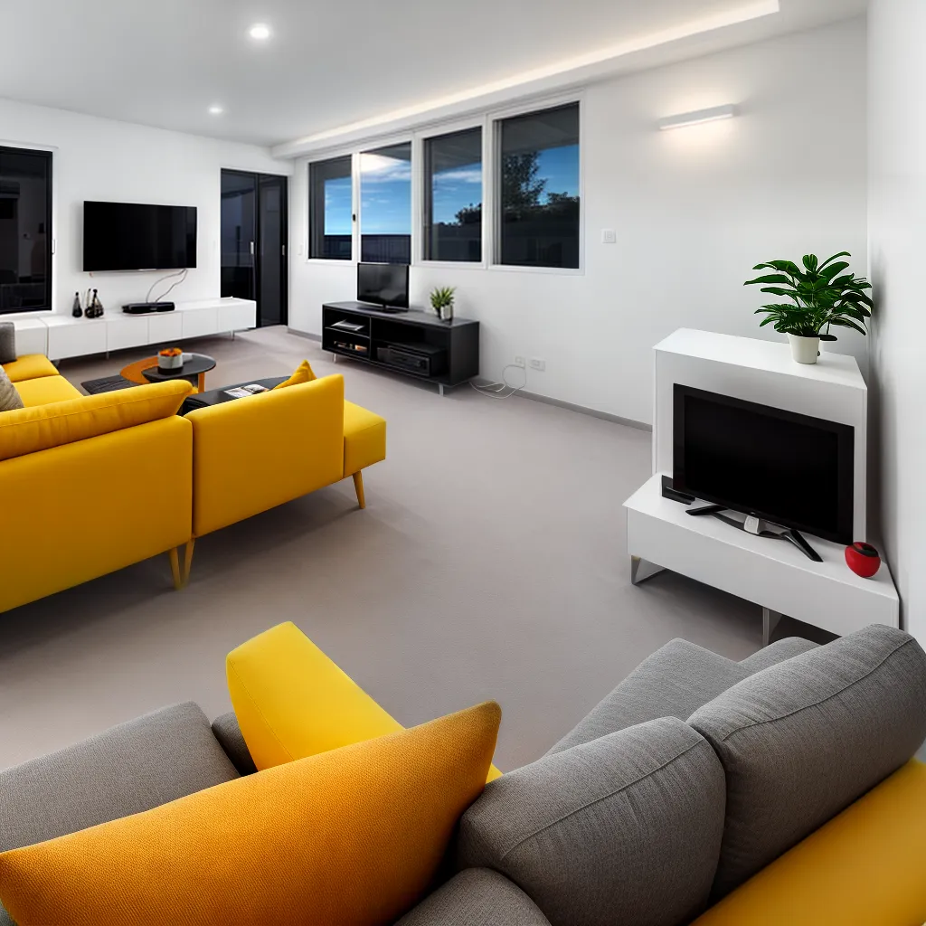 sala estar moderna assistente voz 1
