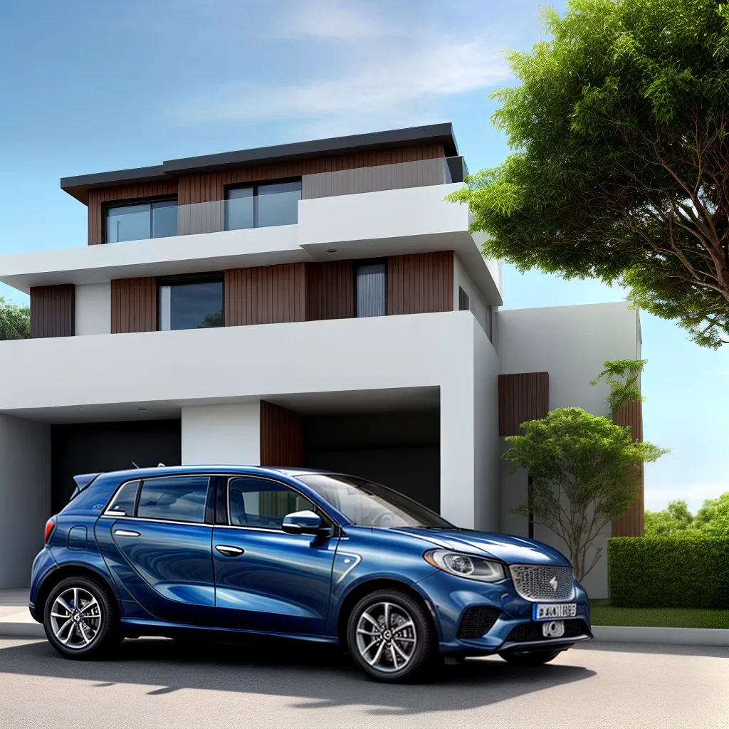 casa inteligente carro eletrico sustentavel