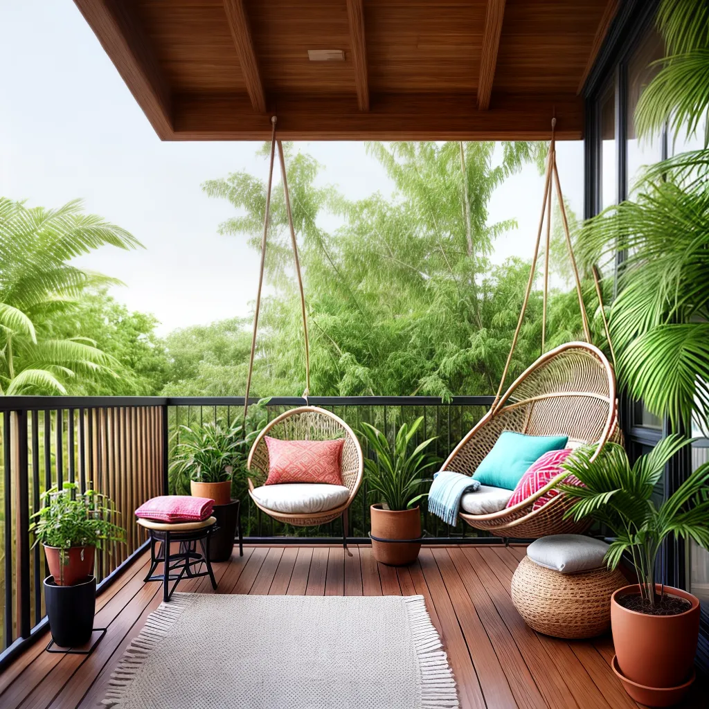 varanda acochegante decoracao boho