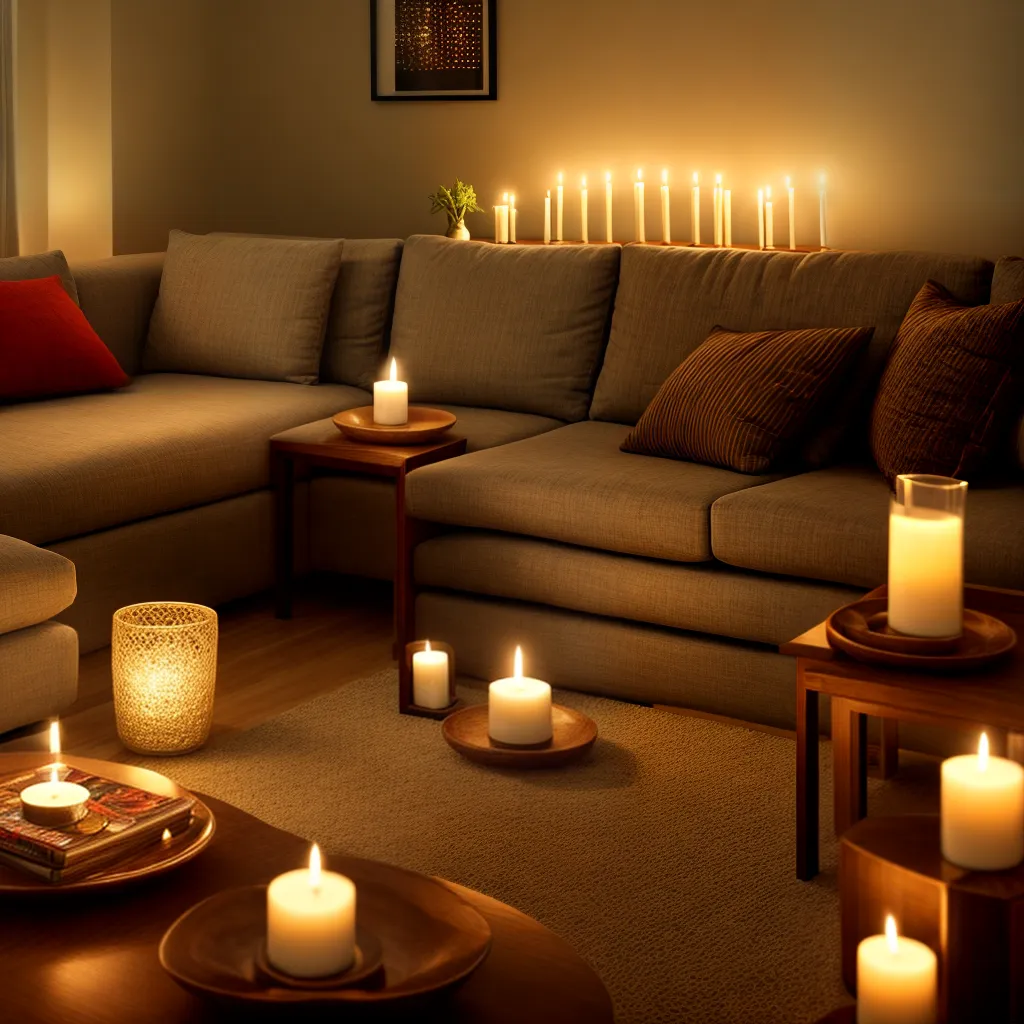 sala decorada velas feng shui sala decorada velas feng shui
