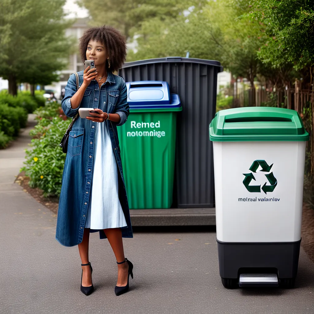 mulher reciclagem app empoderamento