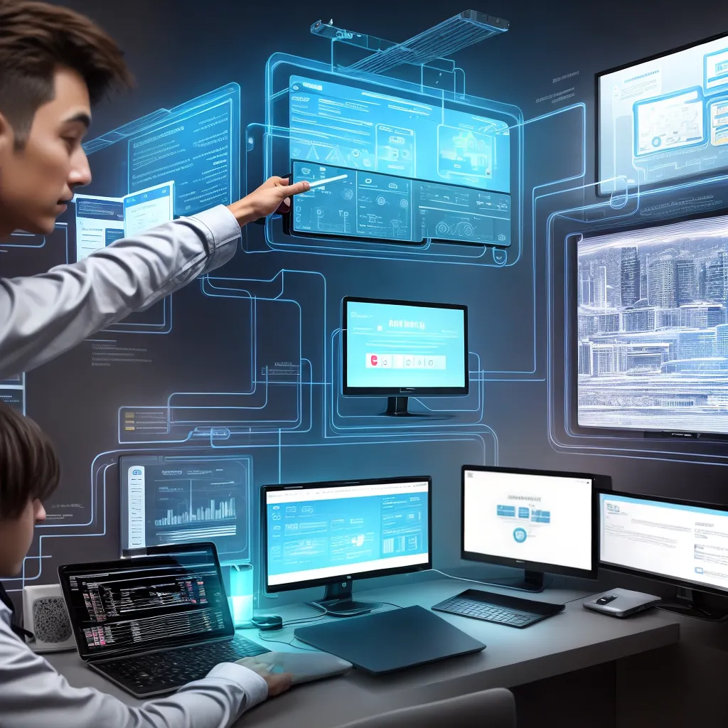 casa inteligente ai tecnologia futurista