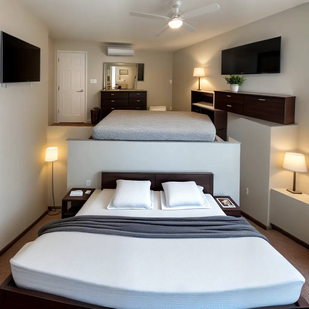 quarto tecnologico ambiente