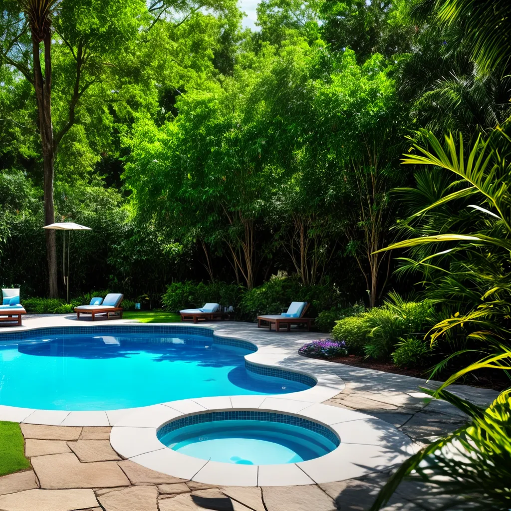 oasis piscina jardim