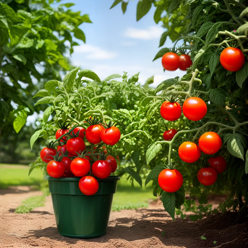 tomateiro jardim cuidado ferramentas