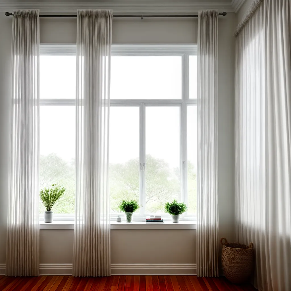 Qual a diferença entre cortinas e persianas para a decoração de janelas?