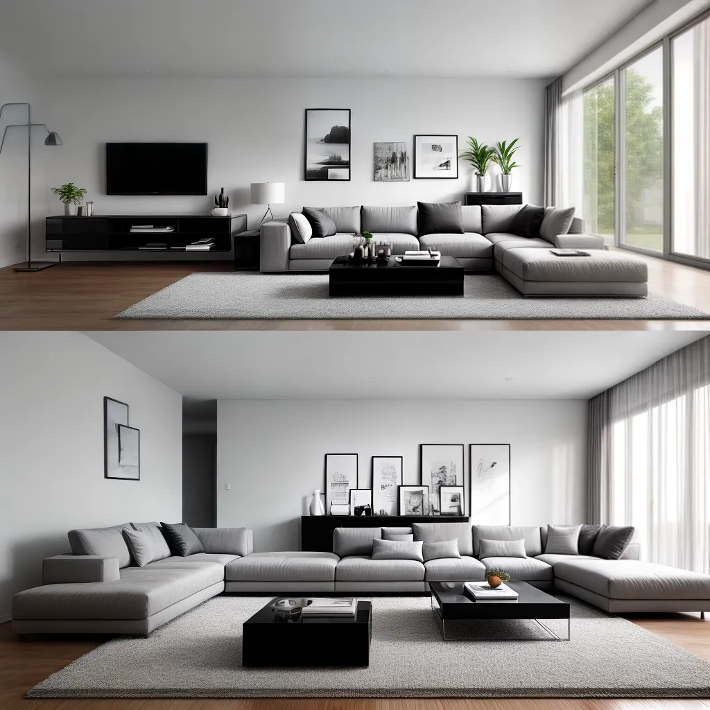 sala minimalista moveis modernos