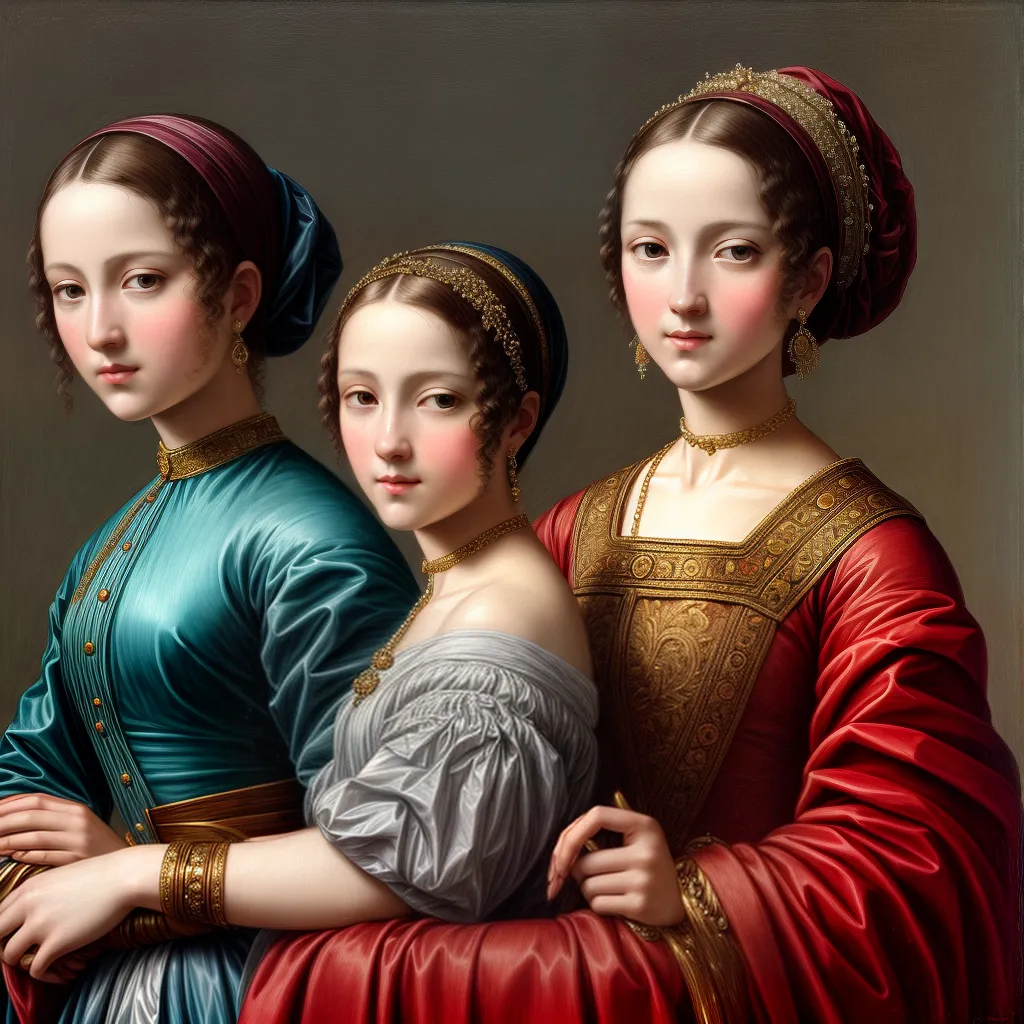 pintura renascentista moderna detalhes