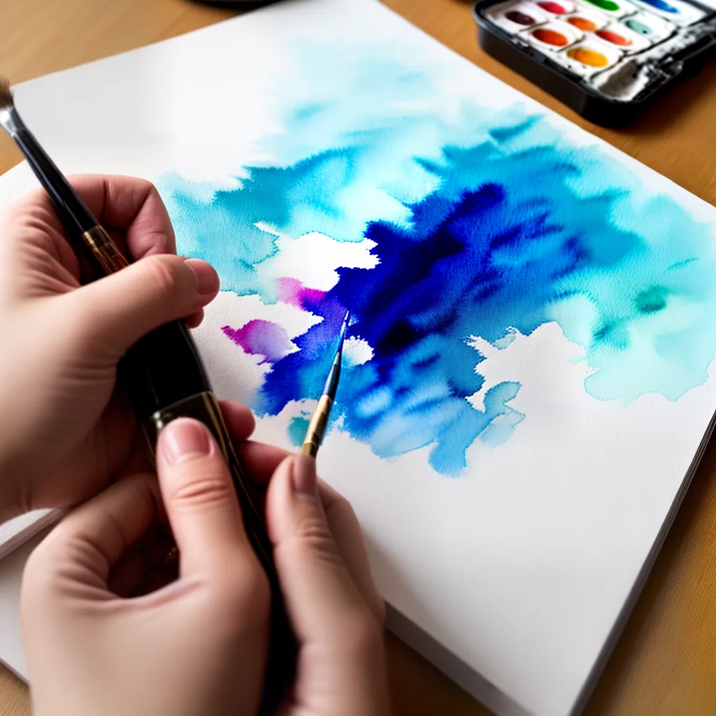pincel agua cores artista pintura pincel agua cores artista pintura