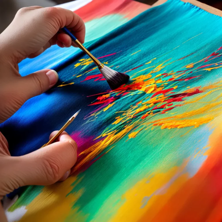 Dominando a arte da pintura em seda