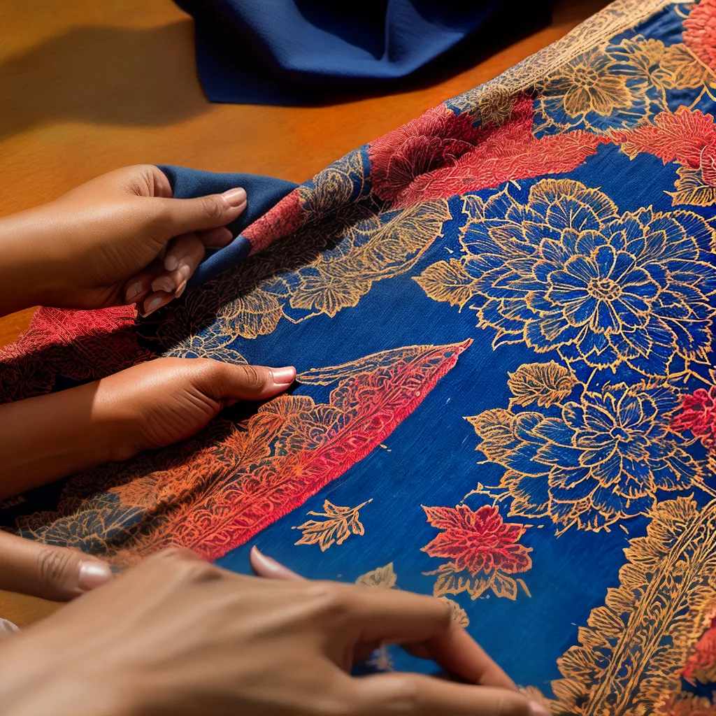 artista batik tecnica tradicional