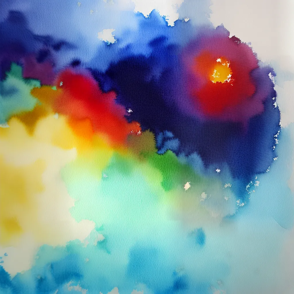 diferenca aquarela acrilico composicao 1