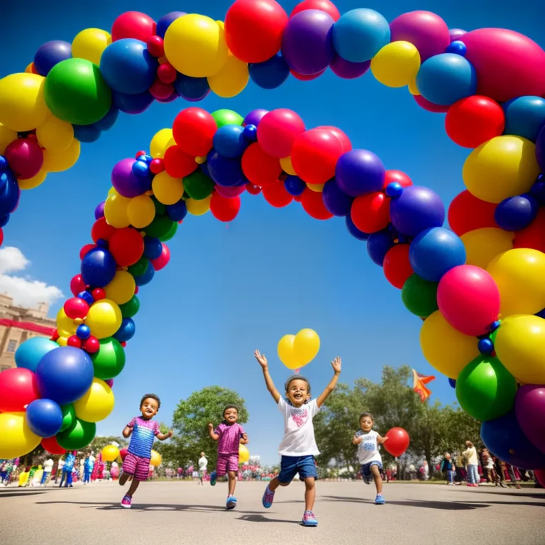 Como criar um arco de balões para aniversários infantis