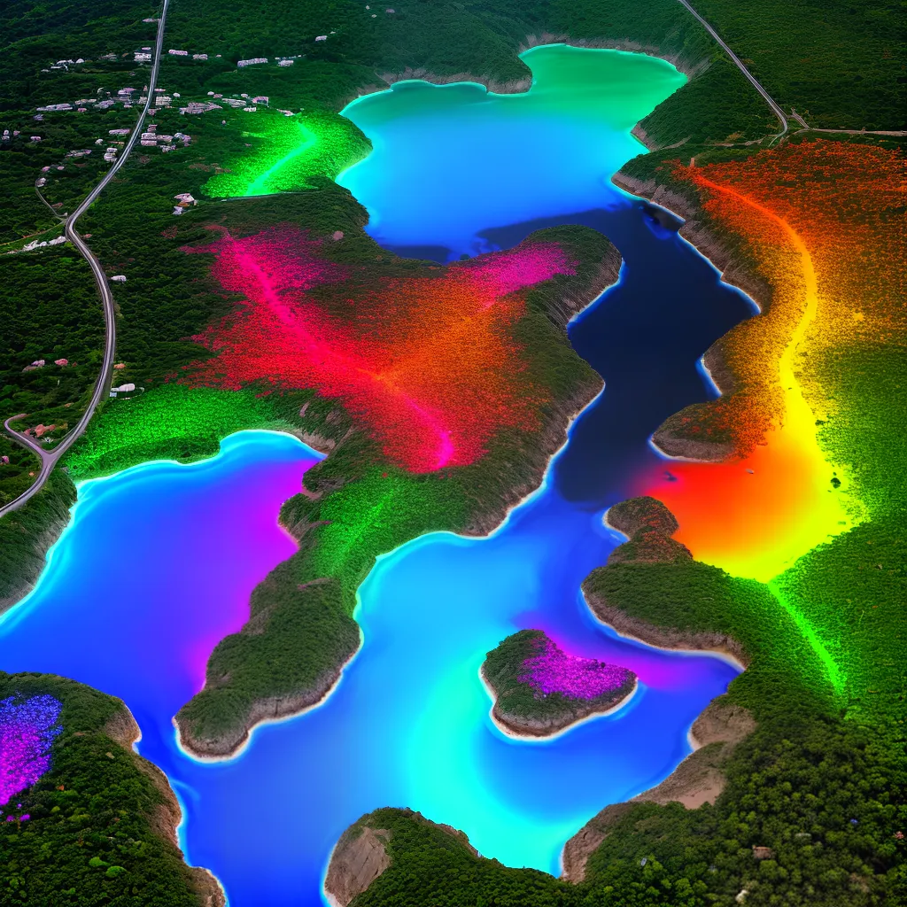 arco baloes led colorido