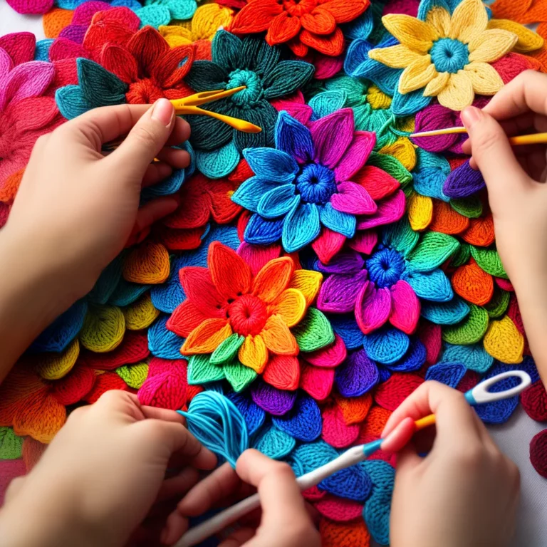 Como fazer flores de crochê: um guia passo a passo