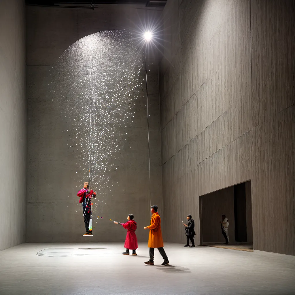 arte instalacao experiencia visual