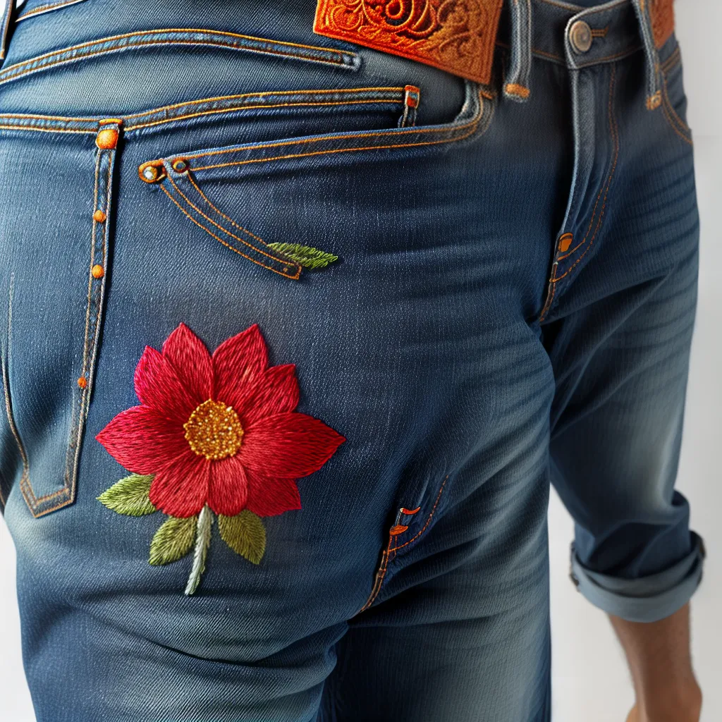 jeans bordados artisticos dicas