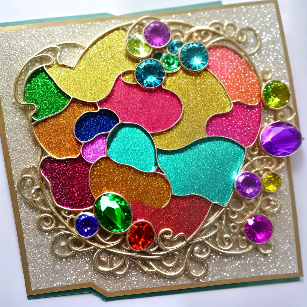 criatividade brilhante sequins scrapbooking