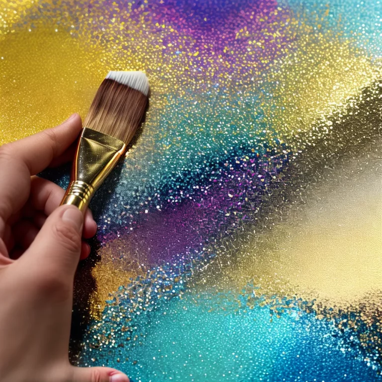 Como adicionar lantejoulas em projetos de pintura
