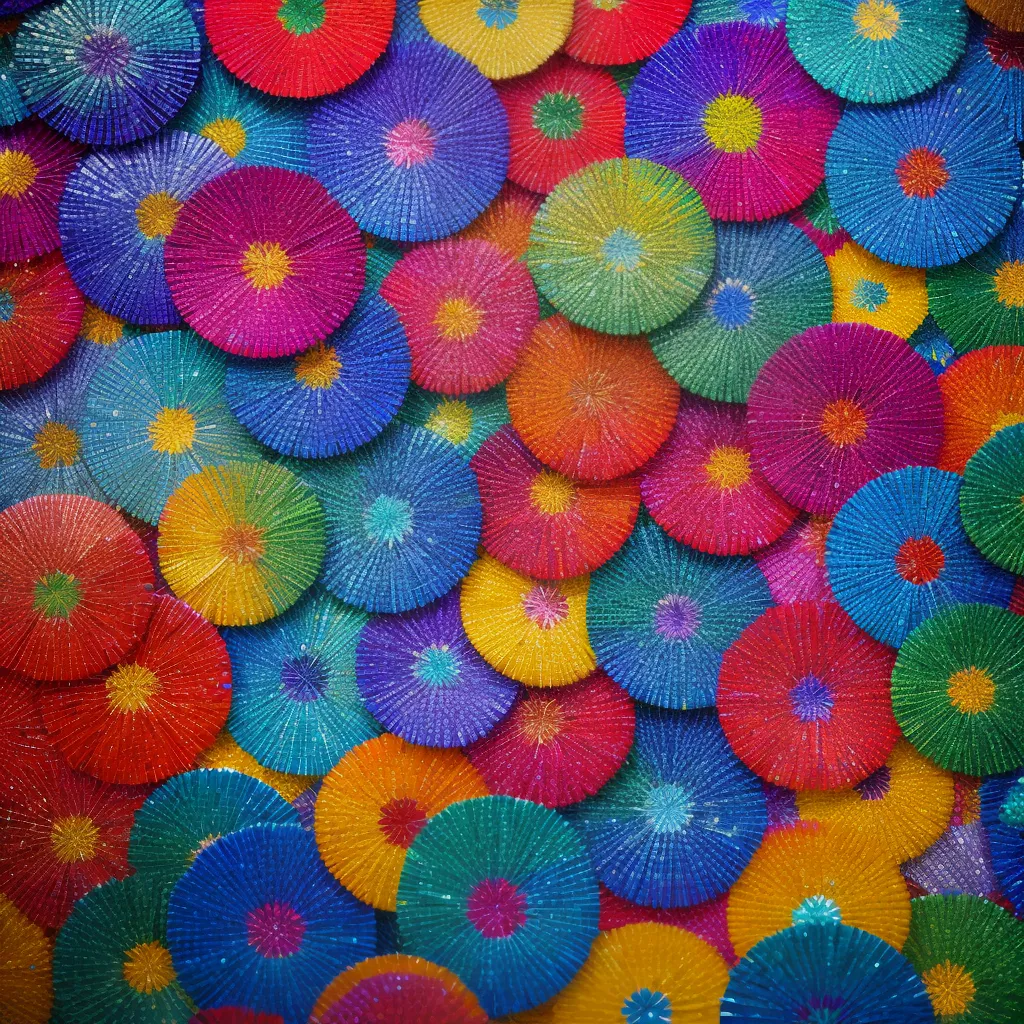 mosaico sequins brilho luzes