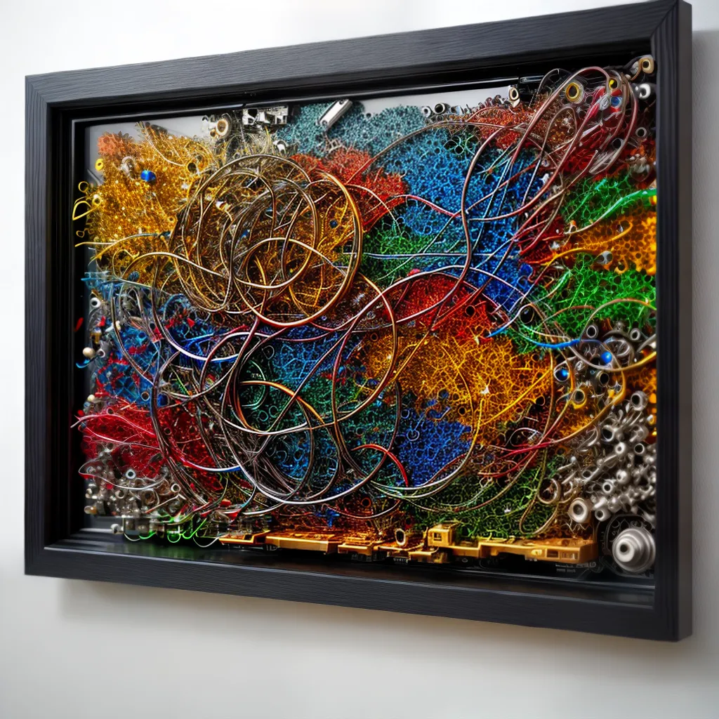 arte reciclada eletronica transformacao