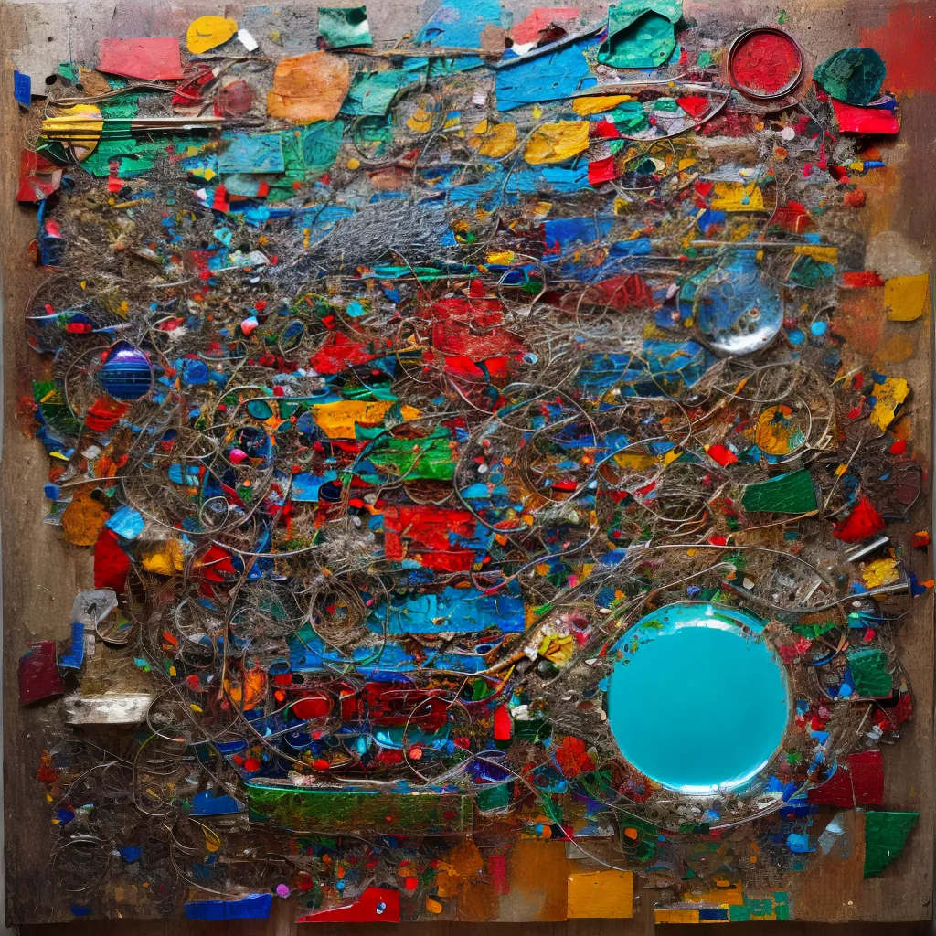 arte reciclada materiais ecletico