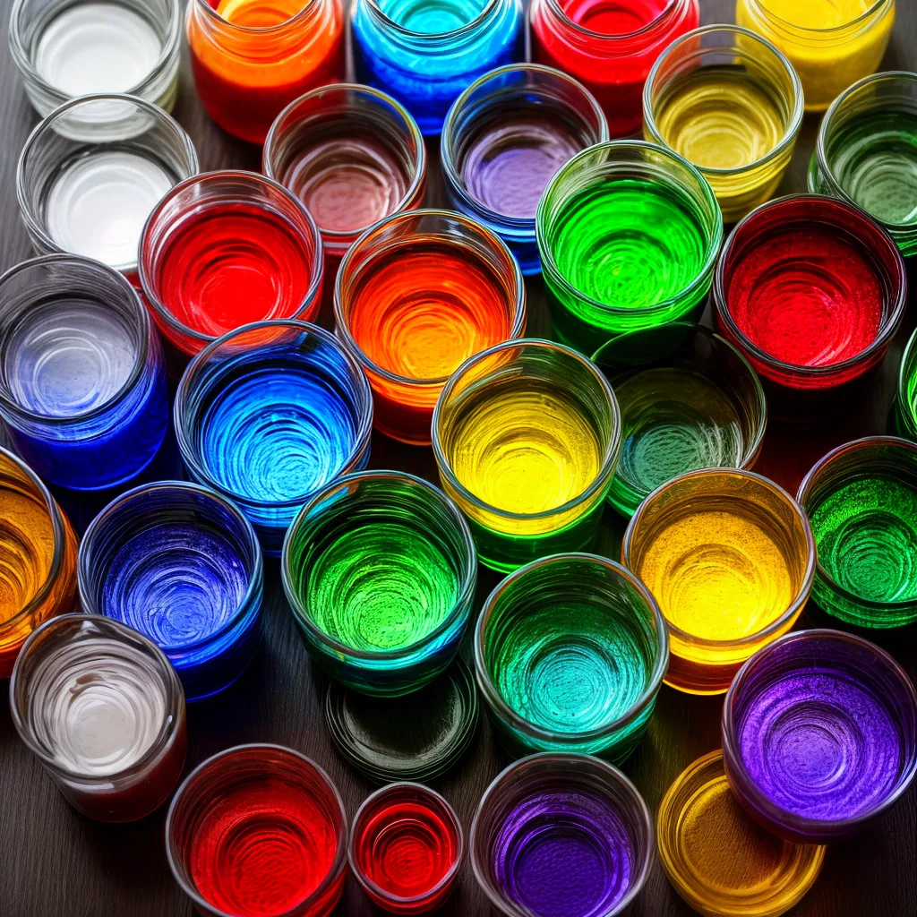 mosaico vidro reciclado arte colorida