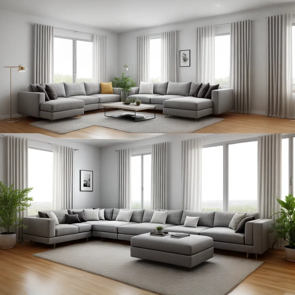 sala minimalista serena neutra