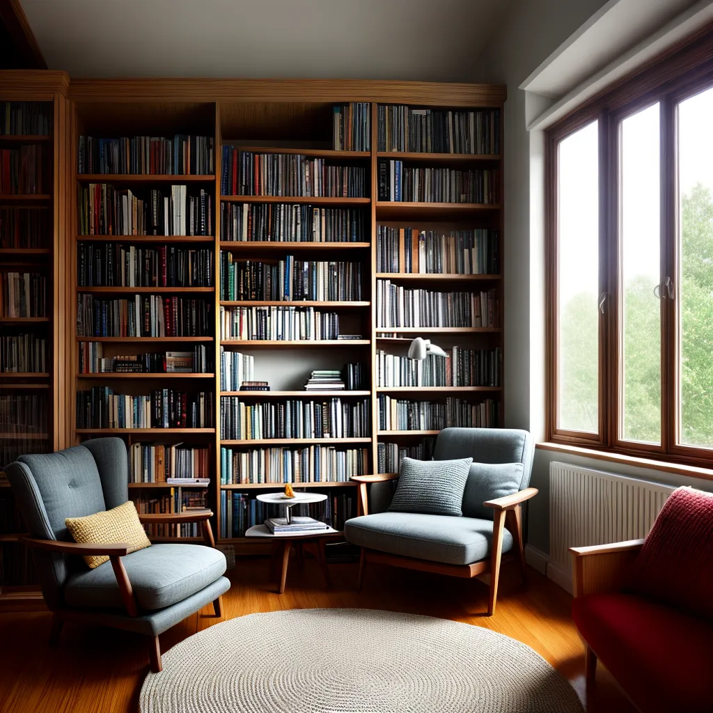 cantinho leitura confortavel luminosidade
