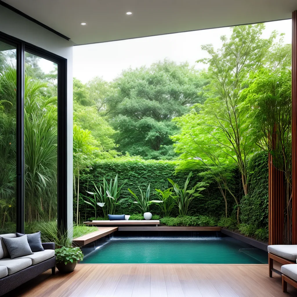 sala natural luz plantas minimalista