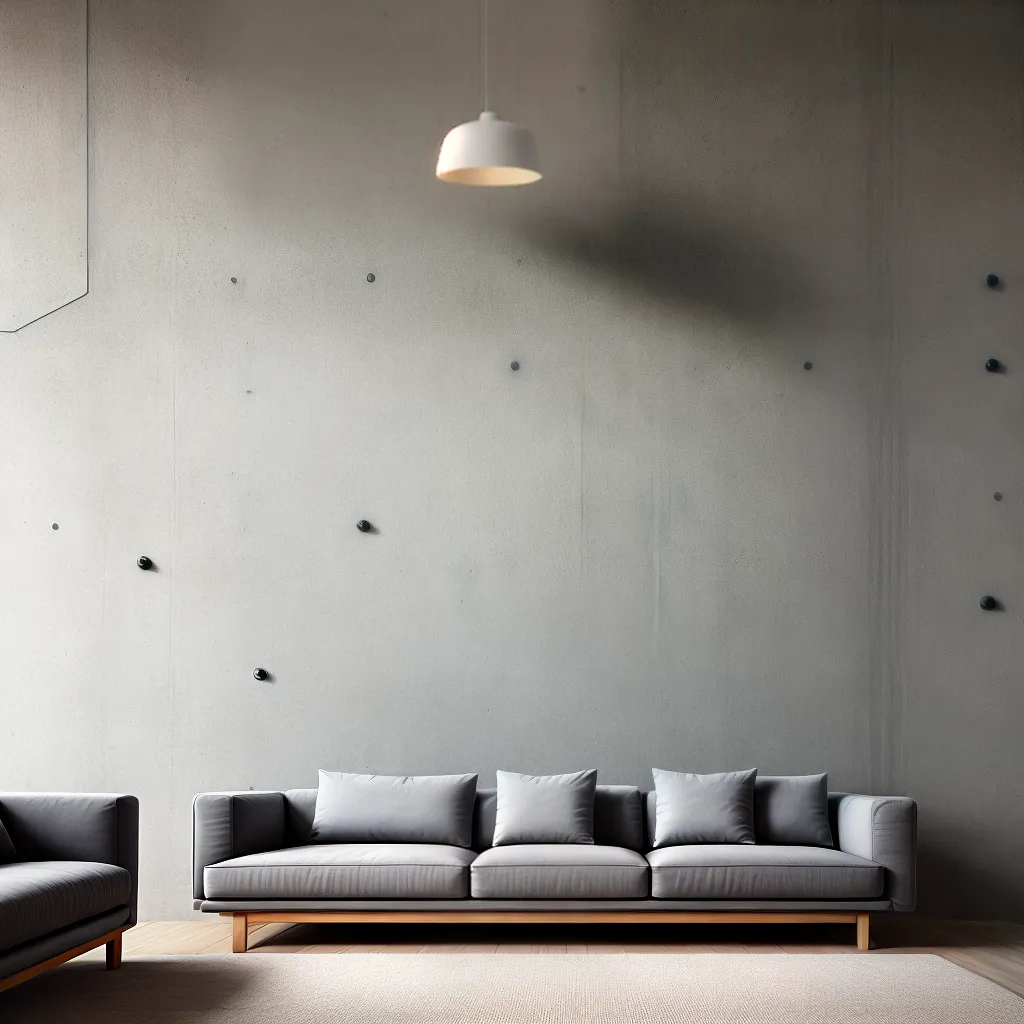 sala minimalista parede concreto sala minimalista parede concreto