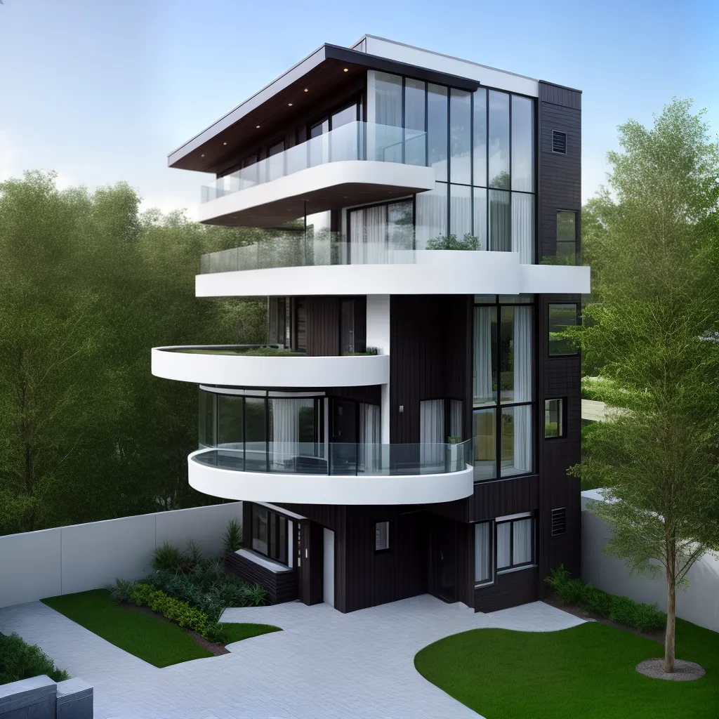 arquitetura futurista 2024 sustentavel