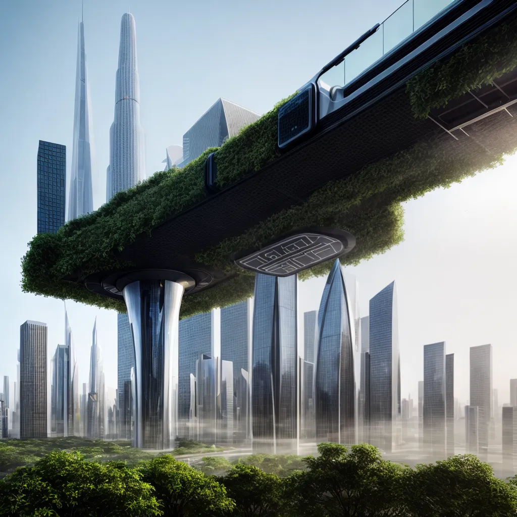 cidade futurista 2024 arranha ceus 2